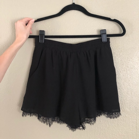 BCBGeneration Pants - BCBG lace shorts BCBGeneration Pants - BCBG lace shorts